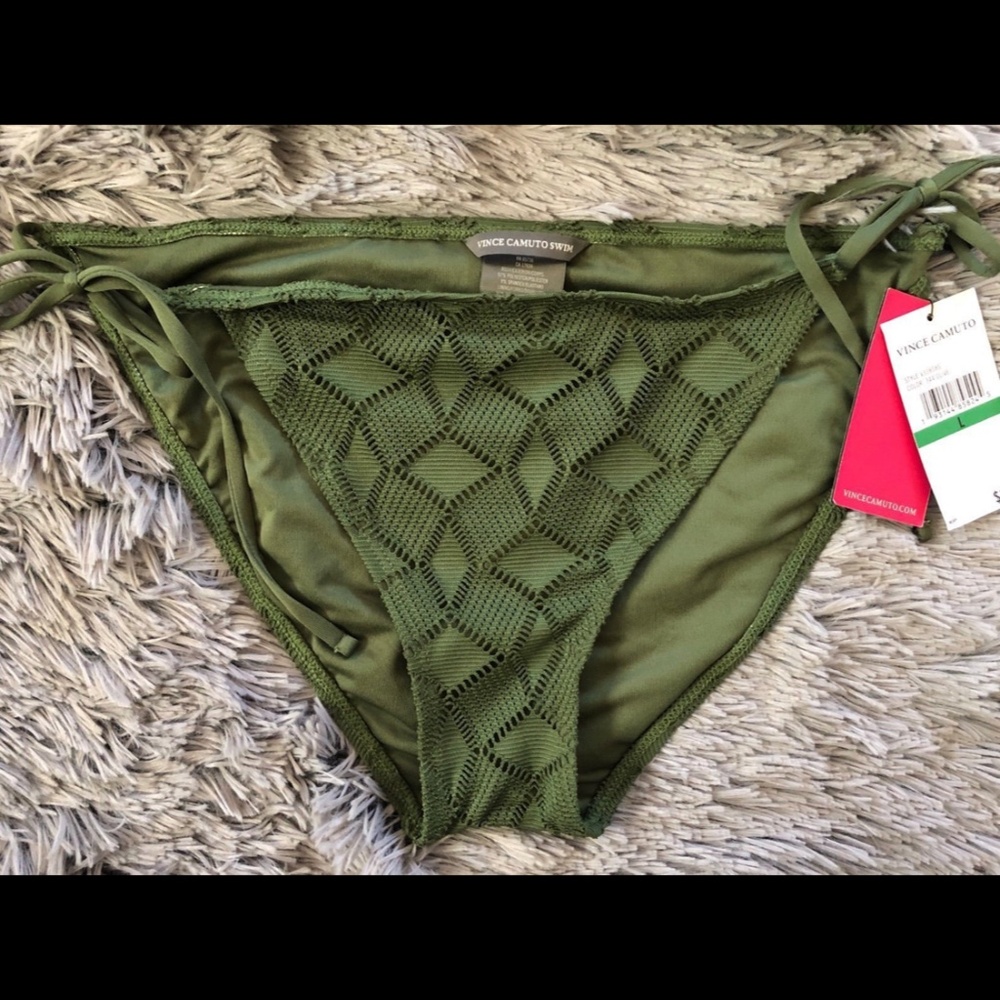 New Vince Camuto 2 Piece Swim Suit Size Large - Picture 2 of 9